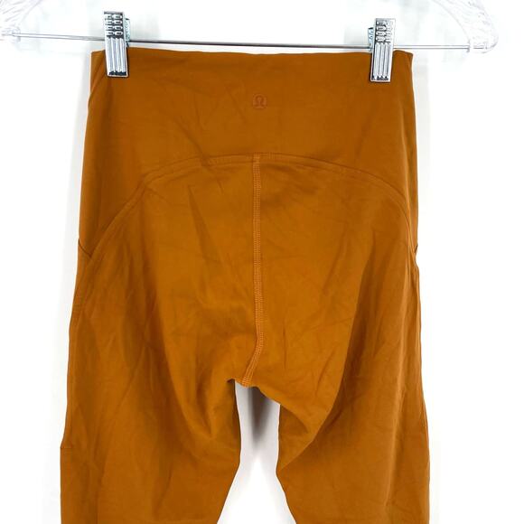 Lululemon Instill High Rise Tight Copper Brown Size 4 - Picture 3 of 8